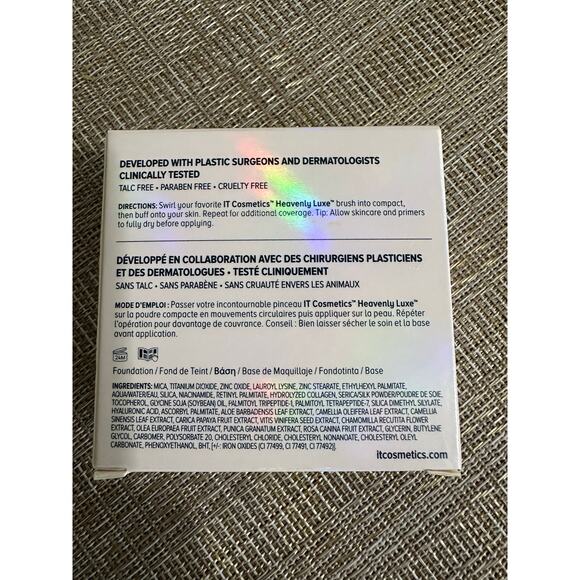 It Cosmetics Bye Bye Foundation Full Coverage LIGHT 1.08oz. & Illuminator Powder - Picture 8 of 9